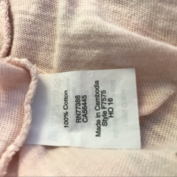 J Crew Factory Feather’s Collectors T Shirt Small Pink Short Sleeve Preppy - Picture 6 of 7